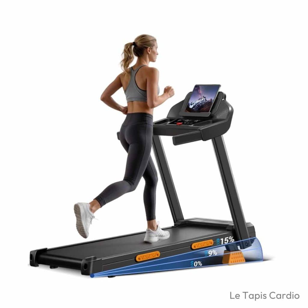 LONTEK Tapis Inclinable 18%